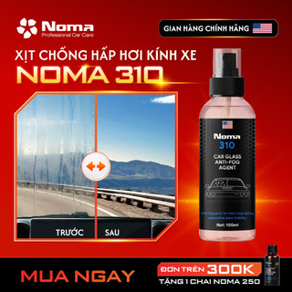 Dung dịch phủ Nano cao cấp NOMA 310 chống bám hơi nước giúp kính luôn sạch, hạn chế bám bụi và dầu