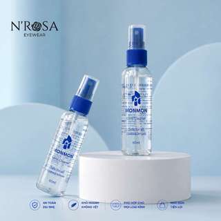 XỊT VỆ SINH TRÒNG KÍNH MONMON 60ML