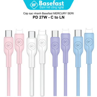 Cáp Sạc Nhanh 27W Basefast Silicone Chống Quá Tải Quá Nhiệt Cho Xs Max/11/12/13/14 Pro Max