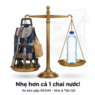Xe kéo hàng xe đẩy hàng gấp gọn Xe kéo hàng đi chợ Thép Chịu Lực Sơn Chống Gỉ Tải Trọng 200kg  Dành cho gia đình