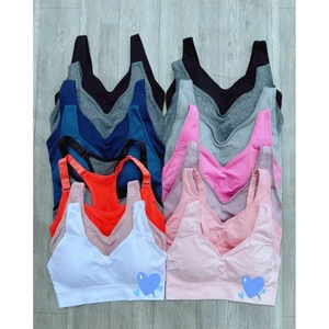 Combo 2 áo bra tập dệt seamless thể thao gym bigsize dư xịn