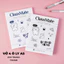Combo 5/10 Tập Học Sinh Miền Nam A5 MoNo Classmate Bìa Chống Nước Tập 4 Ô Ly 2x2mm 70gsm 96/200 Trang Ghi Chép