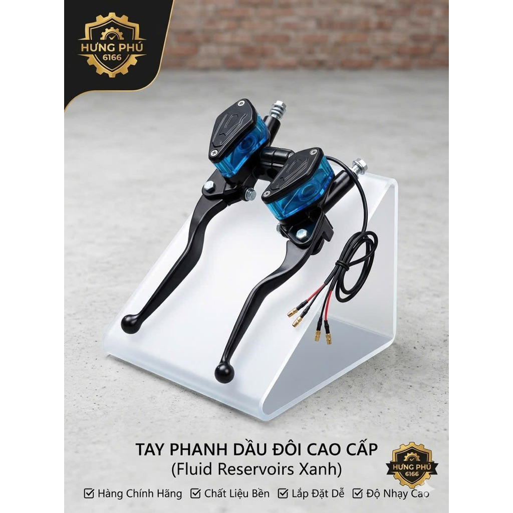 Tay phanh dầu (tay thắng) xe điện.xe máy điện