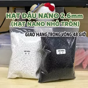 Hạt đậu nano 2.6mm MARD – gói bổ sung (đen, trắng, da) – DIY lắp ráp . Khoảng 1000 hạt (10g)