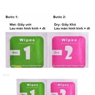 COMBO Giấy Lau Cường Lực 1 2 gồm 10 50 100 200 .... 1 Bộ 2 Miếng Khô- Ướt Đa Năng (phukienmk10)