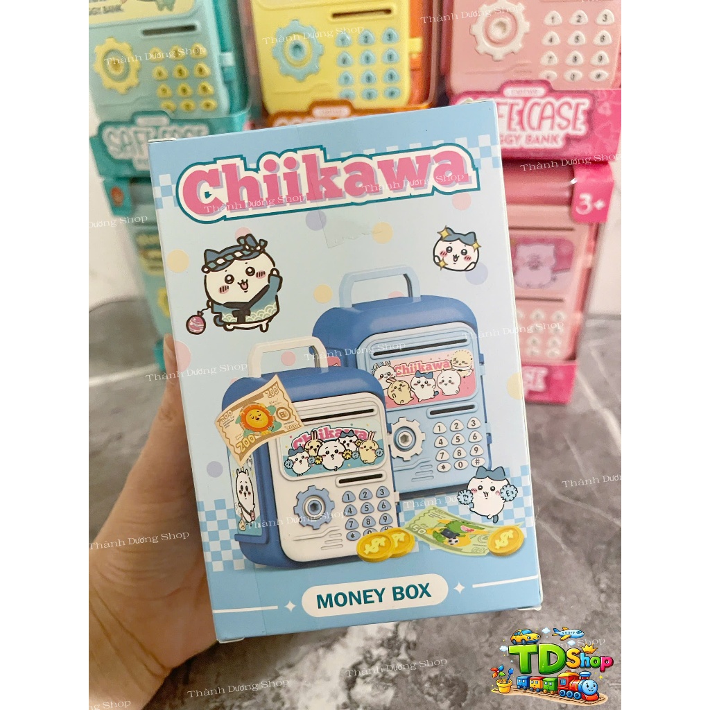 Két Sắt Mini Đồ Chơi Cho Bé - Heo Đất Tiết Kiệm Cho Trẻ Em 3 Tuổi+ Đồ Chơi Vui Nhộn