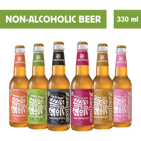 [HỎA TỐC] Nước trái cây có ga Coolberg Non Alcoholic drinks Fruit Flavor 330ml