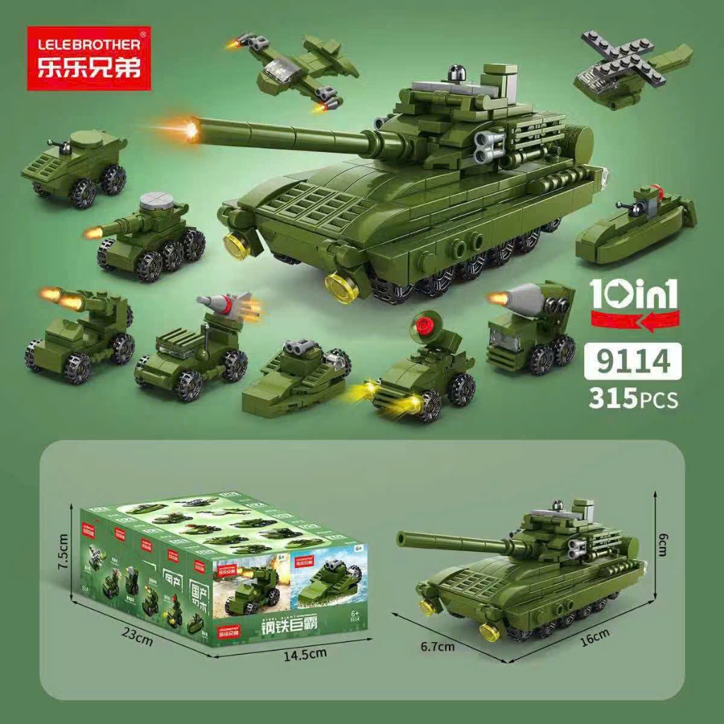 lắp ráp mô hình các loài động vật phương tiện 10hop nhỏ gộp lại ghép thành 1 hình lớn