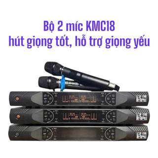 Micro Không Dây Jb Kmc18 Đời Mới, Mic Sân Khấu Cao Cấp Chất Âm Khỏe Mạnh, Chống Hú/Rít Cực Tốt
