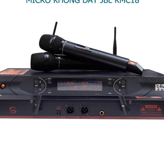 Micro Không Dây Jb Kmc18 Đời Mới, Mic Sân Khấu Cao Cấp Chất Âm Khỏe Mạnh, Chống Hú/Rít Cực Tốt