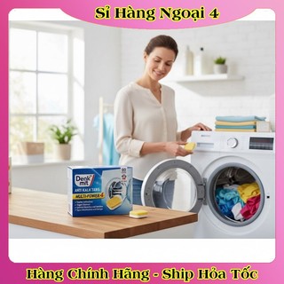 [auth] BÁN LẺ  Viên tẩy lồng giặt Denkmit siêu sạch của Đức, vệ sinh lồng máy giặt [Hot]