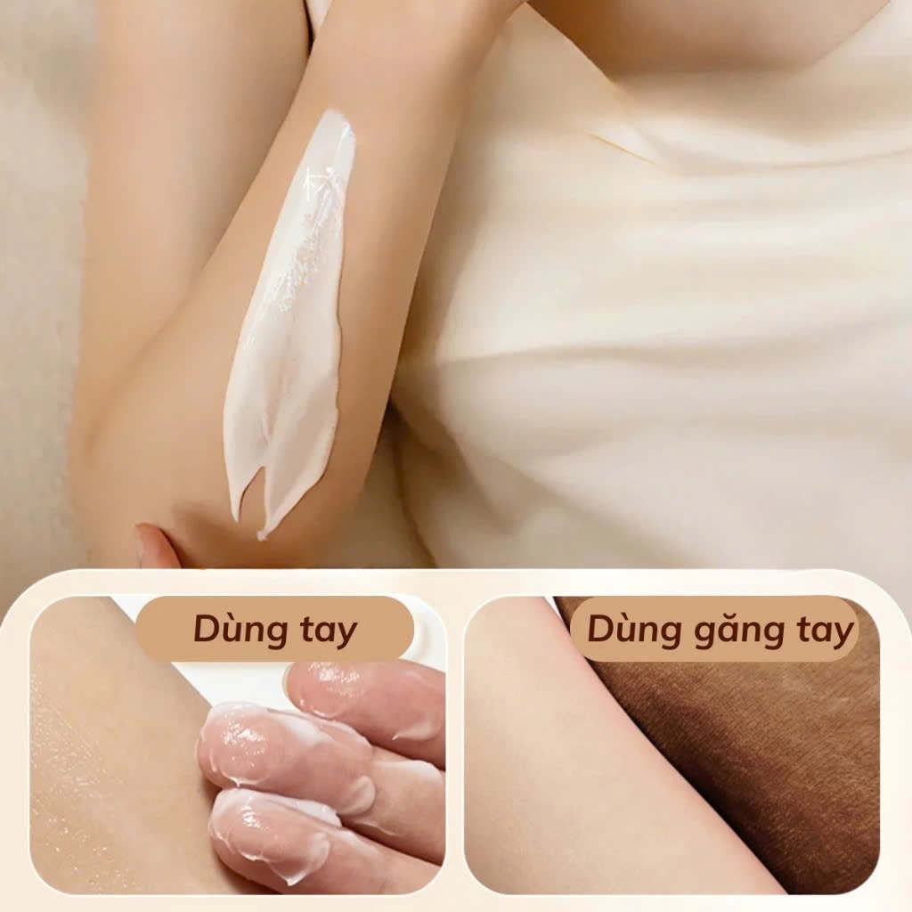 Bao tay thoa kem body hỗ trợ thoa đều kem, không bếch dính, có thể tái sử dụng hàng đẹp chất lượng
