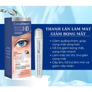 Thanh lăn vùng mắt giúp giảm quầng thâm, nếp nhăn Compliment Beauty Vision HD 11ml của Nga