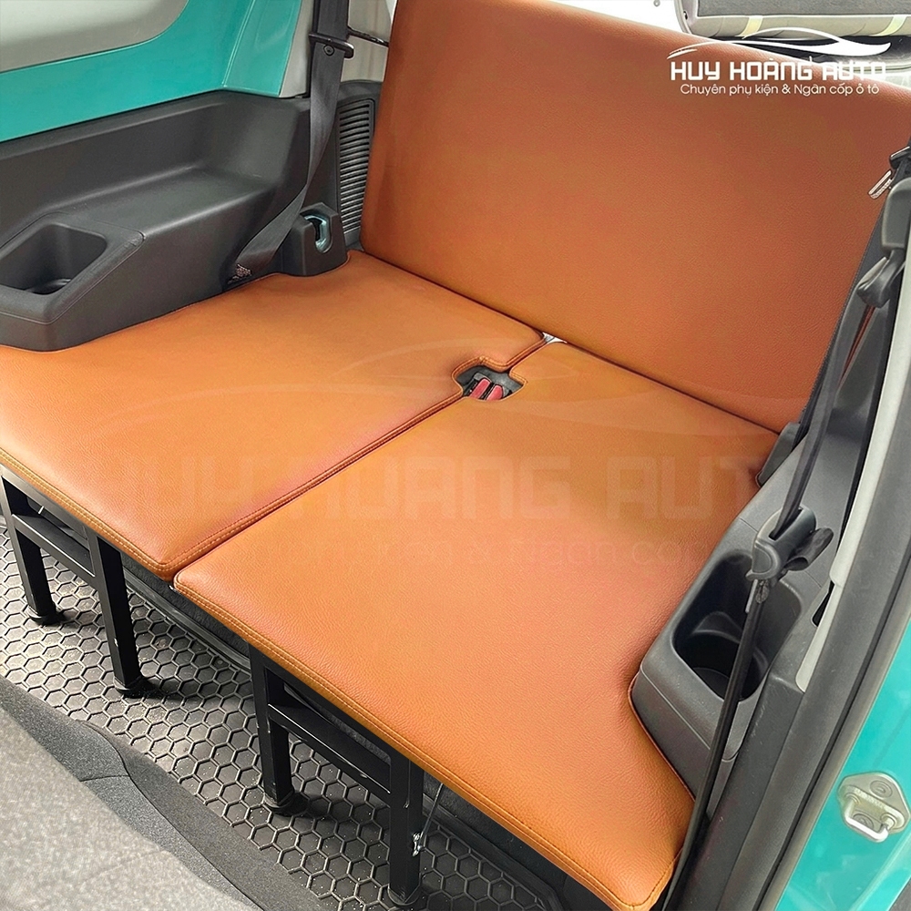 Đệm Ghế Sau Cho Xe Vinfast VF3 V3 Tăng Không Gian Hàng Ghế Sau Thành Giường Nghỉ Cao Cấp Tiện Lợi
