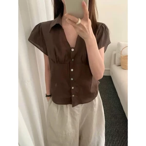 𝗔𝗱𝗮𝗺 - Áo Linen TƯNG PRE thắt eo sau