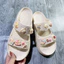Dép DUWA 2 quai charm xinh, dép đế cao 5cm - Dép hai quai ngang siêu êm mềm,nhẹ,đế chống trơn trượt