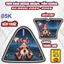 Tem Dán Nhựa Nhám SH MODE 2020-2026 Giá Sỉ - Sticker Trang Trí