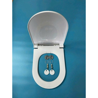 Nắp bồn cầu rơi êm chữ U 34x45cm phù hợp nhiều loại bệt