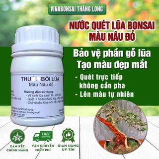 Nước bôi lũa bonsai Nhật bản - các màu - chiết lọ 150ml