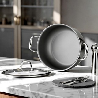 [Chính hãng] Nồi canh inox liền khối không dính vi điểm Oyatton [841] - không cần căn nhiệt 20/24cm O841
