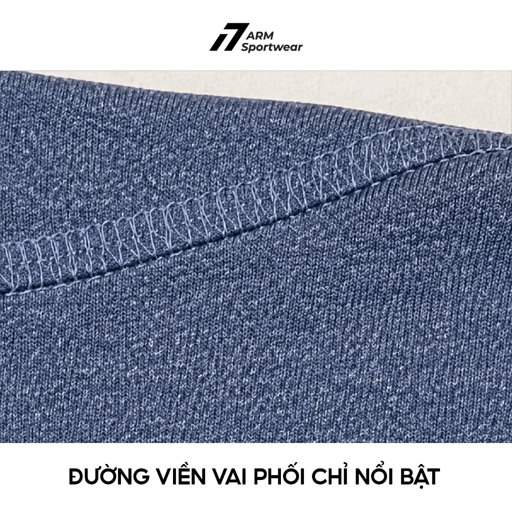 Áo Thun Thể Thao Nam ARM ESSENTIAL, Áo Tập Gym Chất Liệu Co Giãn, Vận Động Thoáng Mát