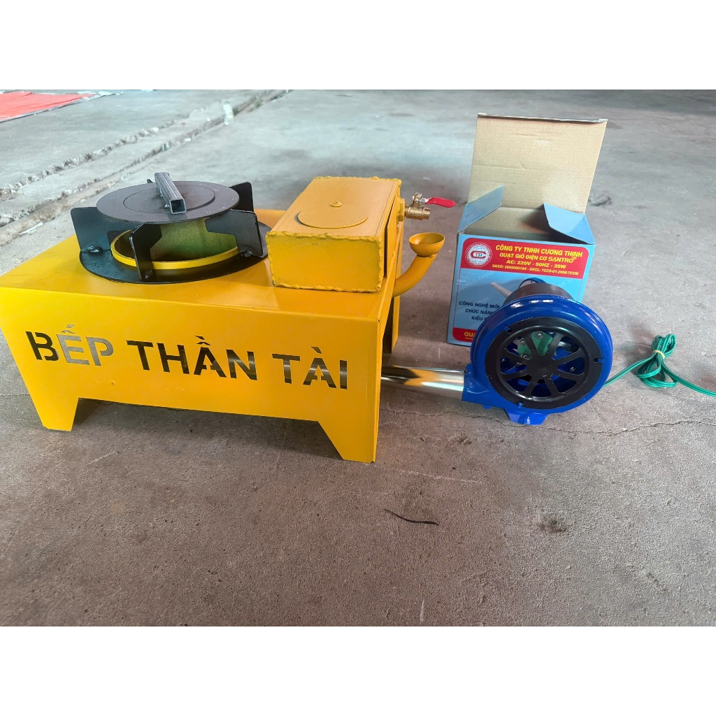 Bếp Dầu Thải Thần Tai  | Bếp Tiết Kiệm Bếp Dầu Thải Công Nghiệp | Bếp Dầu Hoả Bếp Đun Dầu Ăn Thải 2 Lớp Chống Nóng