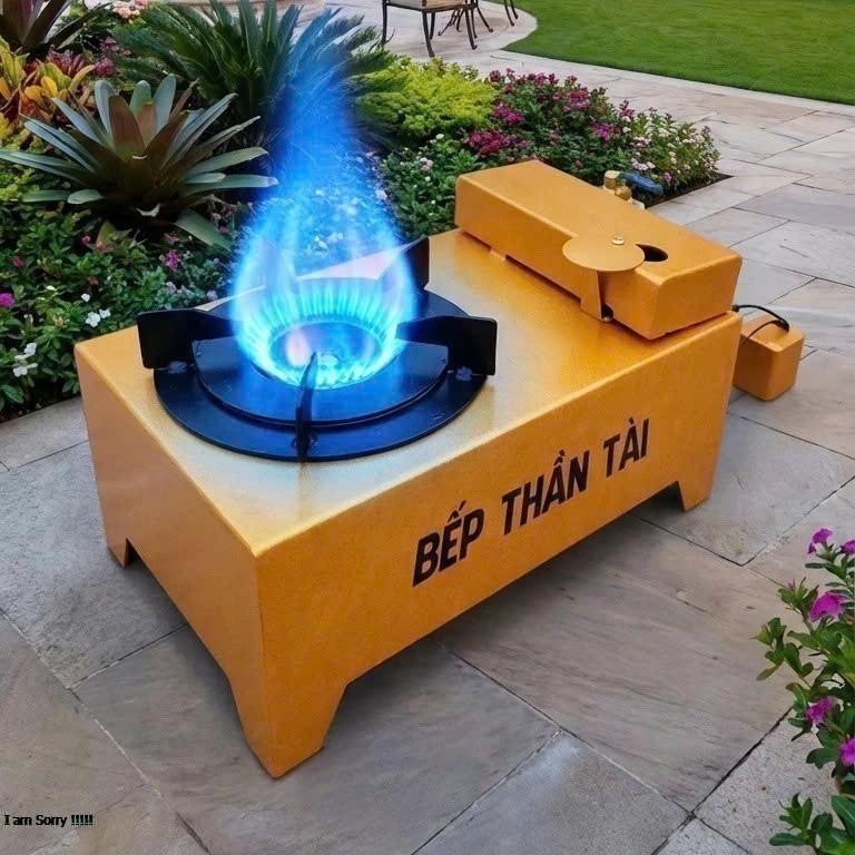 Bếp Dầu Thải Thần Tai  | Bếp Tiết Kiệm Bếp Dầu Thải Công Nghiệp | Bếp Dầu Hoả Bếp Đun Dầu Ăn Thải 2 Lớp Chống Nóng