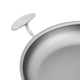 [Chính hãng] Chảo cạn inox không dính vi điểm Oyatton [846] 28/30cm, không cần căn nhiệt, chống dính trọn đời O846