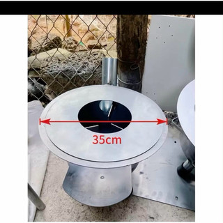 BẾP CỦI THÔNG MINH ( đủ 3 size) CÓ ỐNG KHÓI VÀ TẤM LÓT