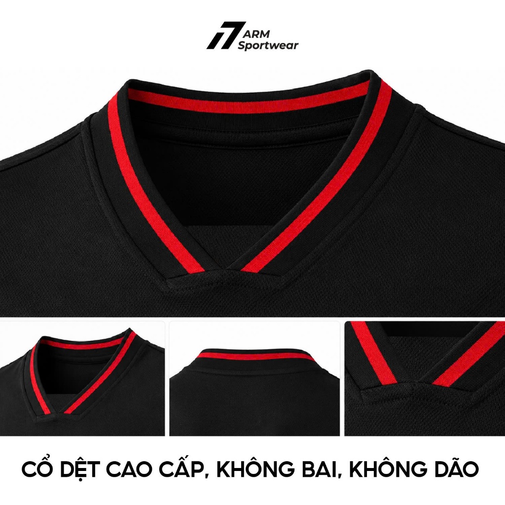Áo Thun Thể Thao Nam Pickleball,Tenis ARM SMASH SHOT thoáng khí, nhanh khô vận động thoải mái