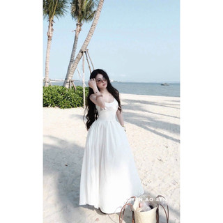 VÁY BA LỖ XOÈ DÁNG DÀI HOT HIT