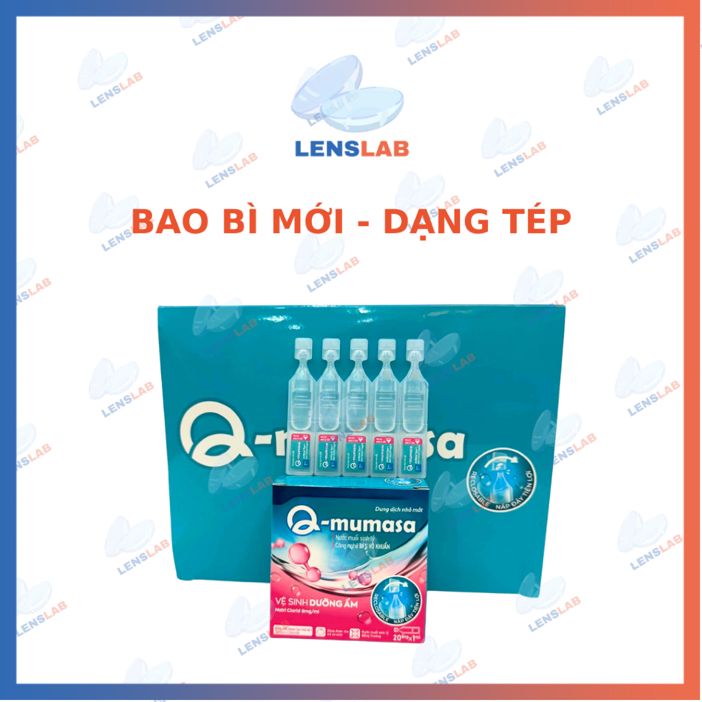 Nước muối sinh lý rửa mắt, mũi Q- Mumasa Baby không chất bảo quản cho bé