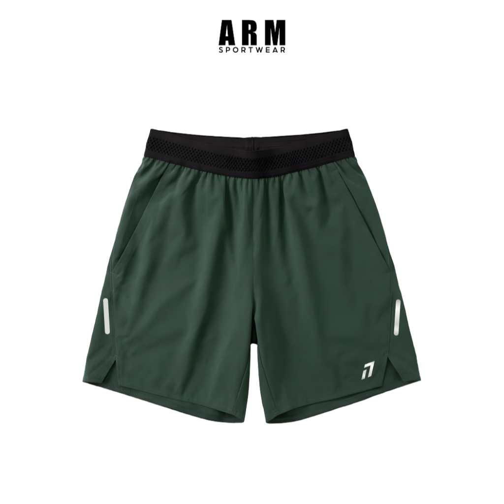 Quần Short Thể Thao Nam ARM DROP SHOT 6 Inch Siêu Nhẹ, Co Giãn Tập Gym, Chạy Bộ Thoải Mái