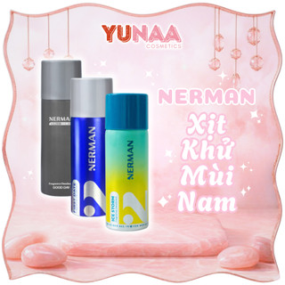 [Y388] Xịt khử mùi nam giới NERMAN - Hương nước hoa Good Day, First Date, Ice Storm 100ml