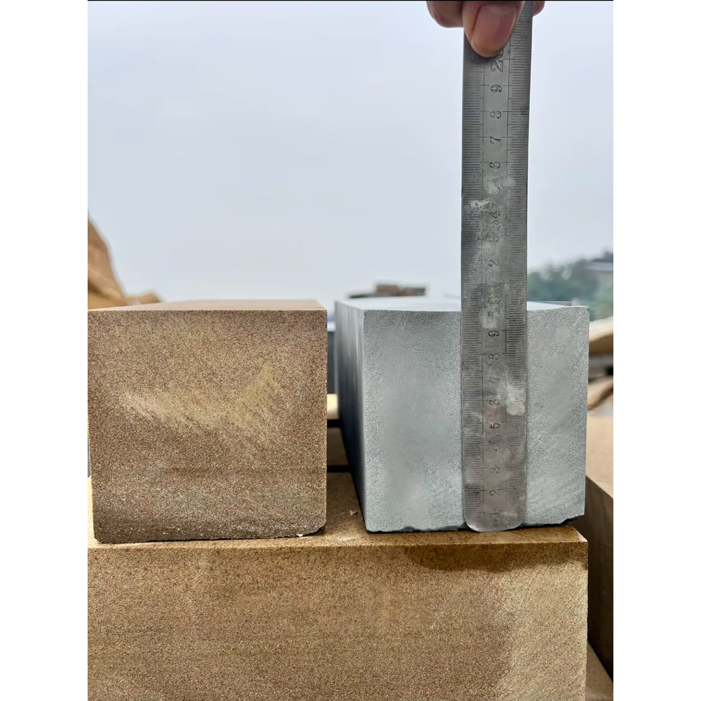 Combo 2 Đá Mài Dao KT 25x10x10cm  Tự Nhiên Nguyên Khối  Đá Mài Bùn