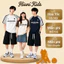 Bộ Đồ Bé Trai Cộc Tay Cotton Co Giãn 4 Chiều Quần Da Cá Túi Hộp Form Rộng Size 25-75kg CT03