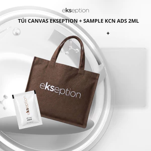 Túi Canvas Ekseption 40*30cm & Sample Kem chống nắng All Day Shield 2ml