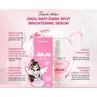 SICA WHITE Serum Mờ Thâm Jinju Chính Hãng Dưỡng Sáng Da Hỗ Trợ Giảm Thâm Nách, Bẹn Háng, Vùng Kín