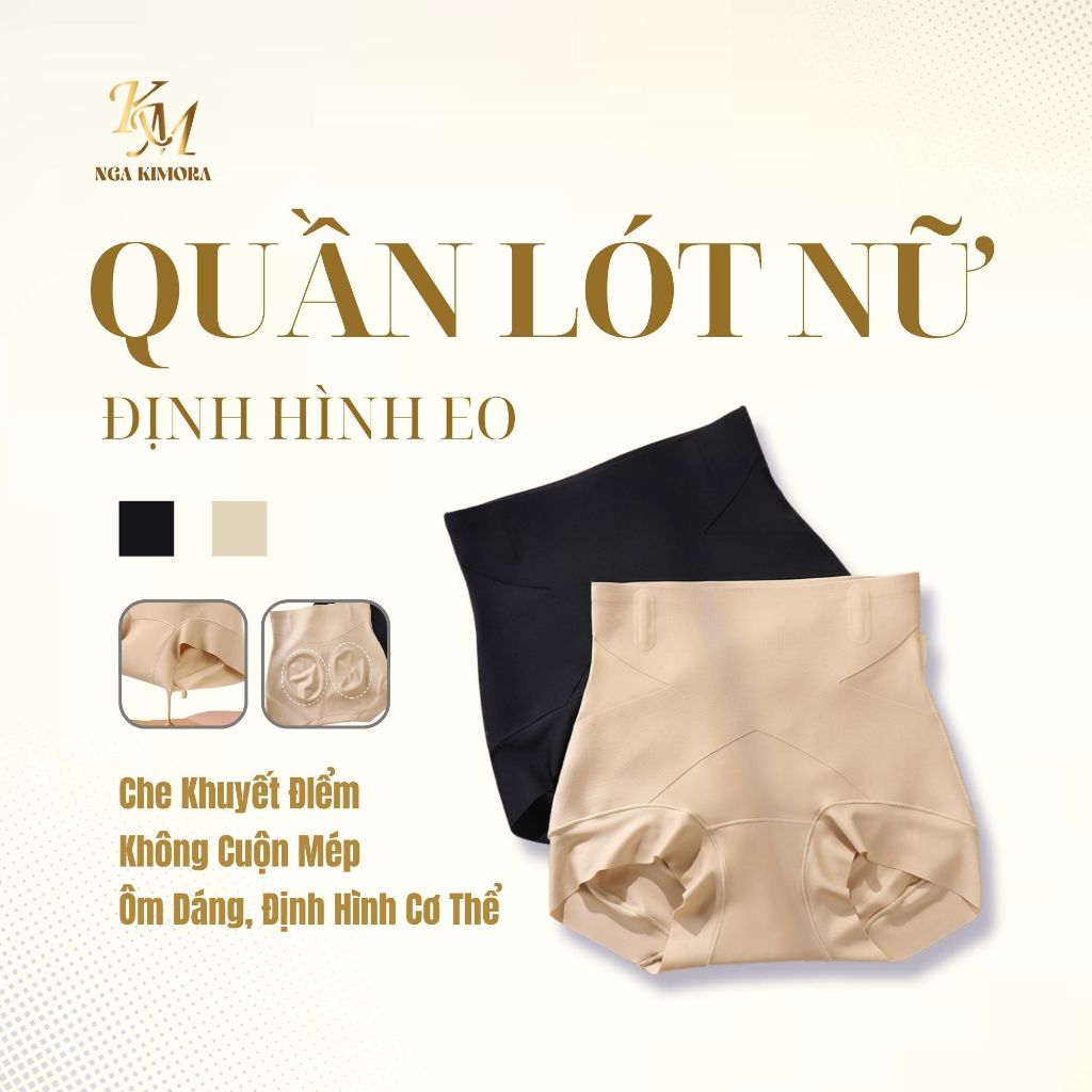 CC- Quần lót định hình nữ cao cấp – Gen bụng,  nâng mông, ôm dáng che phủ toàn bộ hông, không đường may, không quận
