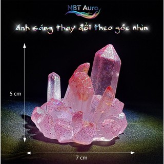 Tinh Thể Hồng Khổng Tước Ánh Kim – Aurora Peacock Crystal