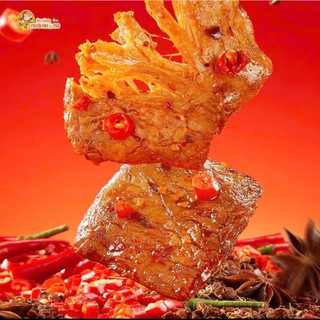 Combo 10/20/30 Gói Thịt Chay Xé Sợi Ăn Vặt Tavira: Ăn Là Ghiền - Tặng Kèm Cá Viên Cari