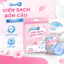 Viên thả làm sạch bồn cầu toilet CleanZ khử mùi hôi tẩy sạch ố vàng diệt vi khuẩn lưu hương thơm mát dài lâu hương đào