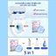 Viên thả làm sạch bồn cầu toilet CleanZ khử mùi hôi tẩy sạch ố vàng diệt vi khuẩn lưu hương thơm mát dài lâu hương đào