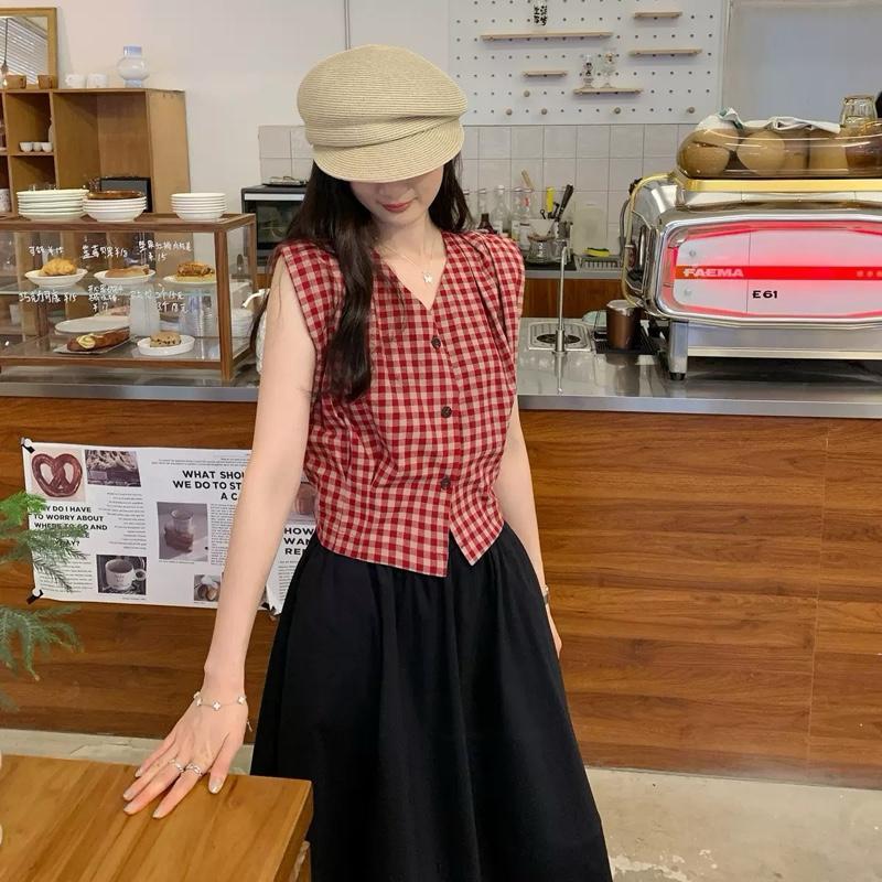 HT35. Áo sơ mi kẻ tay rơi. Size 40-70kg. Áo chất thô kẻ mềm mặc mát. Kiểu dáng áo trẻ, thời trang