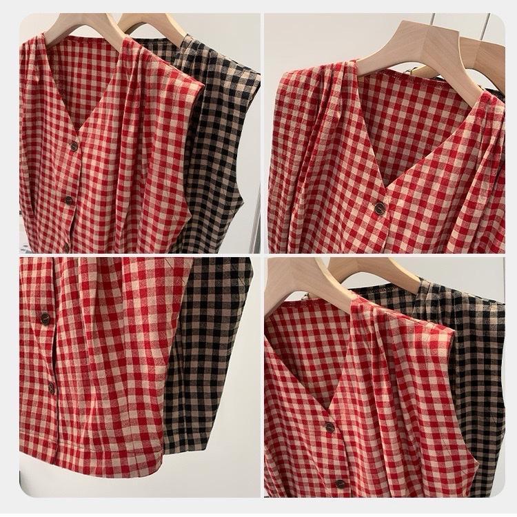 HT35. Áo sơ mi kẻ tay rơi. Size 40-70kg. Áo chất thô kẻ mềm mặc mát. Kiểu dáng áo trẻ, thời trang