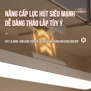 Đèn Học LED Proki 32CM Xoay 80° Bảo Vệ Mắt Chống Cận Sạc Pin Tích Điện USB 3 Chế Độ Sáng Gắn Tường Đèn Làm Việc Máy Tính