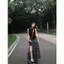 Chân váy dài kẻ caro xẻ tà Vintage Nữ Tính Cá Tính Phong Cách Hàn Quốc | KHAO BOUTIQUE