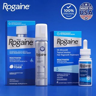 Tinh chất mọc tóc cho nam Men's Rogaine 5% Minoxidil Solution 60ml/Foam Hair Regrowth Treatment 60ml