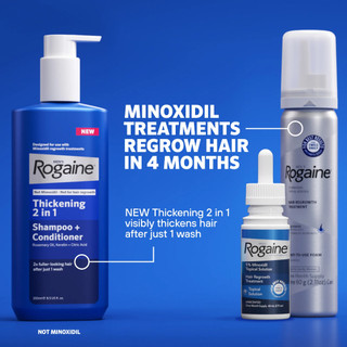 Tinh chất mọc tóc cho nam Men's Rogaine 5% Minoxidil Solution 60ml/Foam Hair Regrowth Treatment 60ml