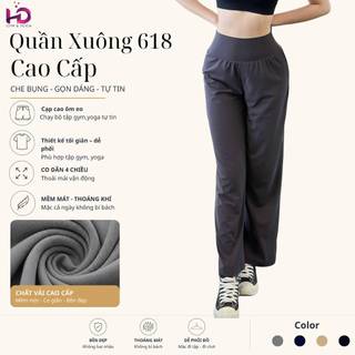 Quần CP nữ, model: DSP687.1.618 Tuấn HD, Cạp Cao, Tập Gym Yoga